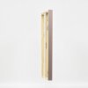 Effetto cornice in legno Profilo 35 marrone 23x70 cm Vetro normale