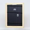 Cornice barocca effetto legno profilo 37 oro antico 60x60 cm vetro normale