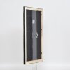 Effect Holz-Bilderrahmen Profil 40 Platin 18x32 cm Normalglas