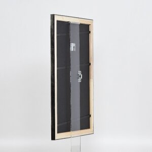 Effect Holz-Bilderrahmen Profil 40 Platin 21x29,7 cm Normalglas