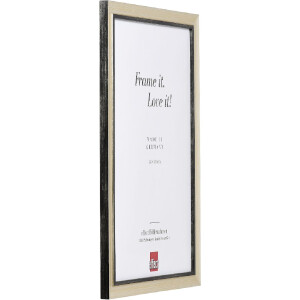 Cornice per foto in legno Effect Profil 40 Argento 30x45 cm Vetro normale