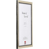 Cornice per foto in legno Effect Profil 40 Argento 30x45 cm Vetro normale