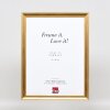 Effect Holz Bilderrahmen Profil 41 Antikgold 25x38 cm Klarglas