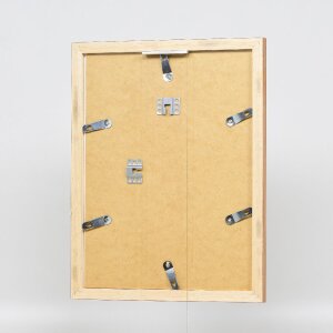 Effect Holz-Bilderrahmen Profil 41 Antikgold 30x30 cm Klarglas