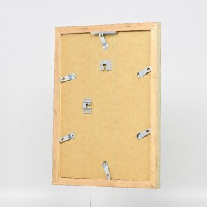 Effect Holz Bilderrahmen Profil 41 Antiksilber 45x80 cm Klarglas