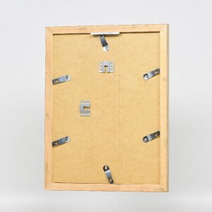 Effect Holzbilderrahmen Profil 41 Antiksilber 50x65 cm Klarglas