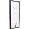 Effect Bilderrahmen Holzrahmen Profil 42 Klarglas anthrazit 25x60 cm