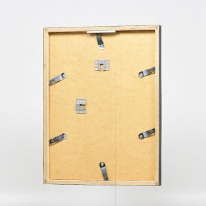 Effect Bilderrahmen Holzrahmen Profil 42 Klarglas antikgold 30x30 cm