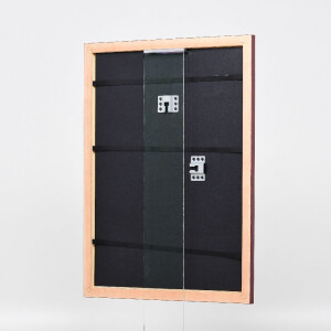 Effect Holz-Bilderrahmen Profil 43 rot 9x13 cm