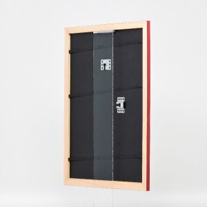 Cornice per foto in legno Effect Profilo 43 Rosso Lucido 15x20 cm