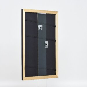 Effect Holz-Bilderrahmen Profil 43 schwarz 18x27 cm