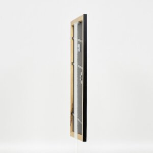 Effect Holz-Bilderrahmen Profil 43 schwarz 18x27 cm