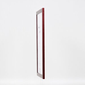 Cornice per foto in legno Effect Profilo 43 Rosso 18x27 cm Vetro Normale