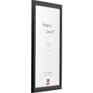 Cornice per foto in legno effect Profil 43 Nera 20x20 cm