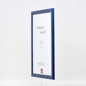 Cornice per foto in legno effect Profilo 43 royalblau 20x25 cm Vetro normale