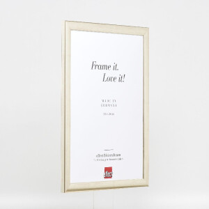 Cornice per foto in legno Effect Profil 43 Argento 20x25 cm Vetro normale