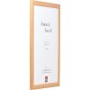 Cornice per foto in legno Effect Profil 43 naturale 20x28 cm vetro normale