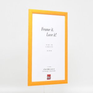 Cornice per foto in legno effect Profil 43 Miele 20x30 cm