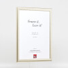 Cornice per foto in legno effect Profil 43 Argento 21x29,7 cm Vetro normale