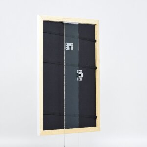 Cornice per foto in legno Effect Profil 43 Bianco lucido 21x29,7 cm