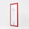 Cornice per foto in legno Effect Profilo 43 rosso lucido 21x29,7 cm