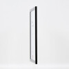 Cornice per foto in legno Effect Profilo 43 nero lucido 23x70 cm