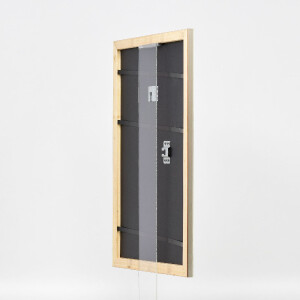 Cornice per foto in legno Effect Profilo 43 Argento 25x60 cm