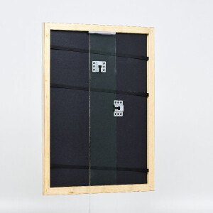 Cornice per foto in legno Effect Profilo 43 Argento 25x60 cm