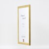 Cornice per foto in legno Effect Profil 43 Oro 27x48 cm