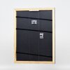 Cornice per foto in legno effect Profil 43 Nera 27x48 cm