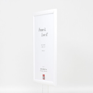Cornice per foto in legno Effect Profil 43 bianco lucido 29,7x42 cm