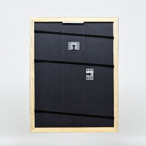 Cornice per foto in legno Effect Profilo 43 Nero Lucido 29,7x42 cm