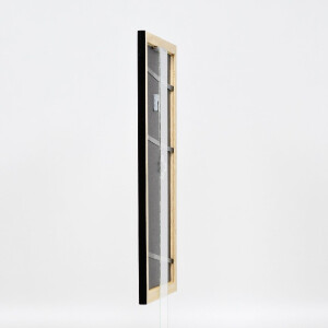 Cornice per foto in legno Effect Profilo 43 Nero Lucido 29,7x42 cm