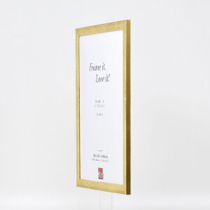 Cornice per foto in legno Effect Profilo 43 Oro 35x100 cm Vetro Normale