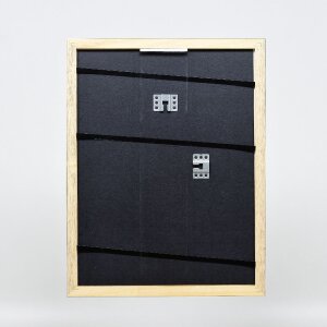 Cornice per foto in legno Effect Profilo 43 Nero Lucido 40x50 cm Vetro Normale