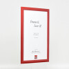 Cornice per foto in legno Effect Profil 43 Rosso Lucido 40x60 cm