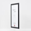 Cornice per foto in legno Effect Profil 43 Nero 45x80 cm