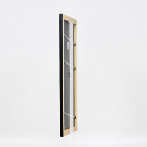 Cornice per foto in legno Effect Profilo 43 Nero 50x100 cm Vetro Normale