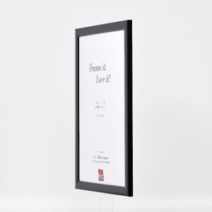 Cornice per foto in legno Effect Profil 43 Nero Lucido 50x50 cm