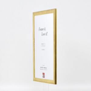 Cornice per foto in legno Effect Profil 43 Oro 50x50 cm Vetro normale