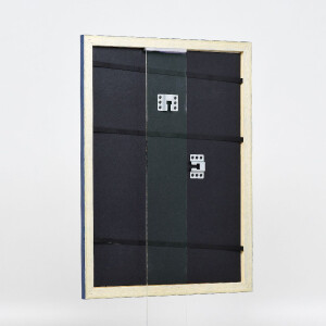 Cornice per foto in legno Effect Profilo 43 royalblau 50x60 cm Vetro normale