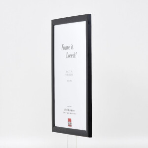 Cornice per foto in legno Effect Profil 43 Nero 50x65 cm