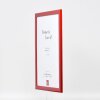Cornice per foto in legno Effect Profilo 43 Rosso Lucido 50x65 cm