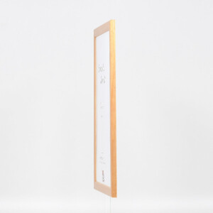 Cornice per foto in legno Effect Profilo 43 naturale 50x65 cm Vetro normale