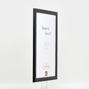 Cornice per foto in legno effect Profilo 43 Nera 50x75 cm