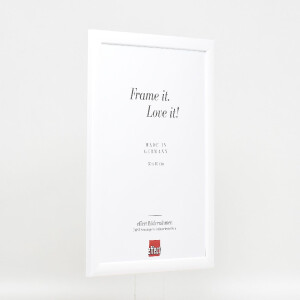 Cornice per foto in legno Effect Profil 43 Bianco Lucido 60x80 cm