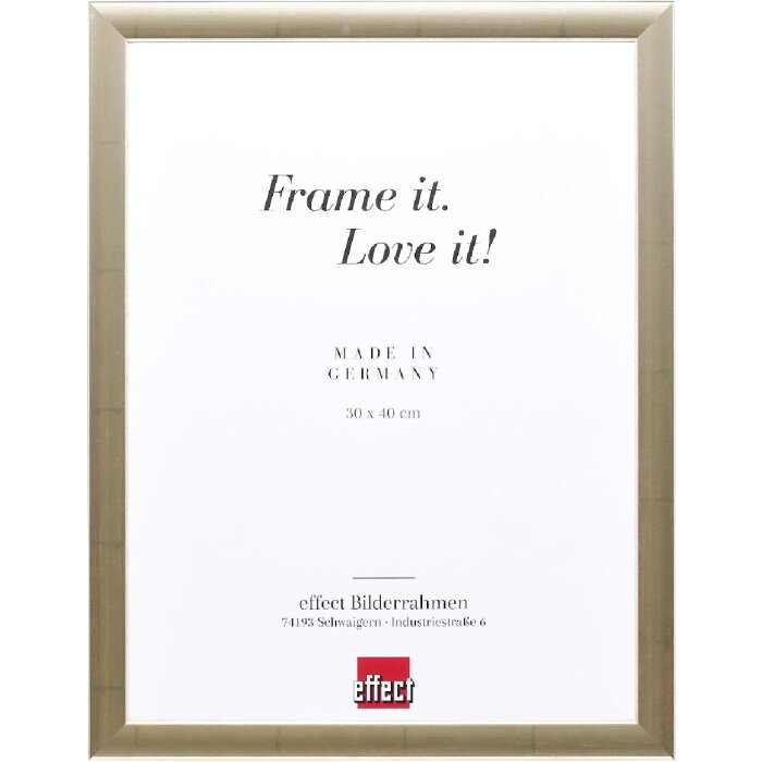 Cornice per foto in legno Effect Profilo 43 Argento 30,5x91,5 cm Vetro normale