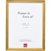 Cornice per foto in legno massiccio Effect Profil 44 gold 18x27 cm
