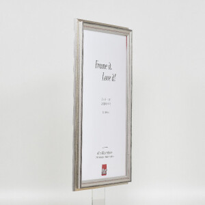 Cornice per foto in legno Effect Profilo 44 Argento 62x93 cm