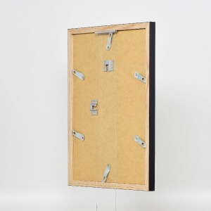 Cornice in legno Effect Profilo 48 Nero 10x10 cm Vetro Chiaro